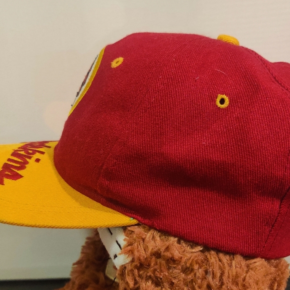 Rare VTG Washington Redskins Sports Specialties Script Brim Wool Snapback Hat - Picture 2 of 12